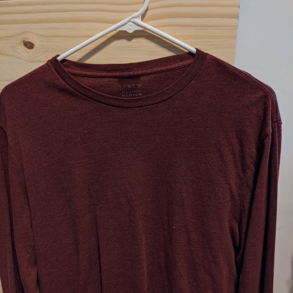 J. Crew Slim-Washed LS T-Shirt